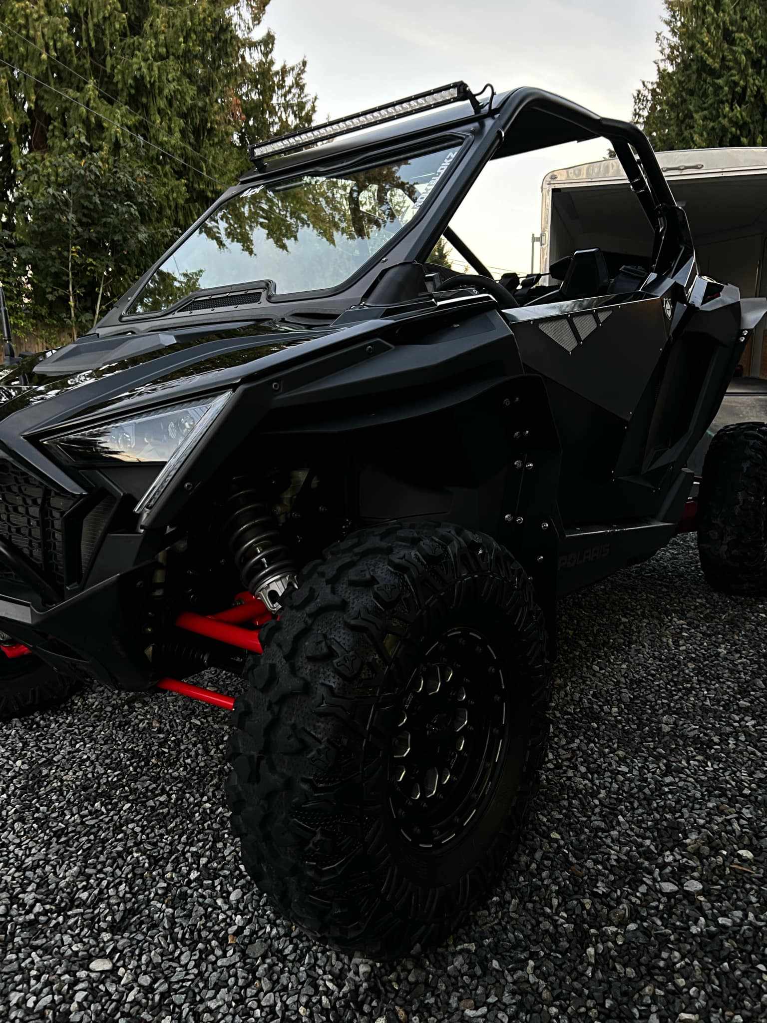 Side-by-side ORV clean after detailing